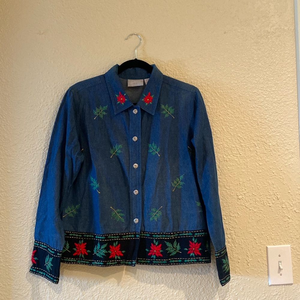 Vintage Christmas light jacket